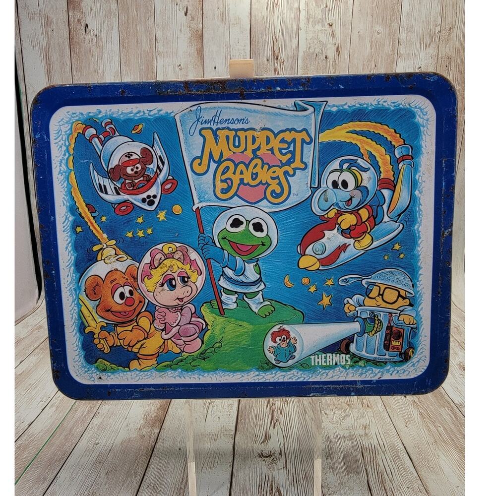 Vintage 1985 Muppet Babies Lunchbox no Thermos